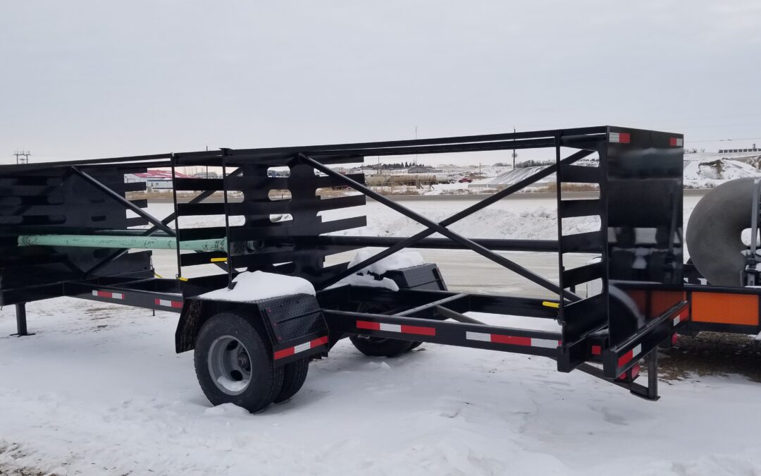 Flowback Pipe Trailer Fabrication Project